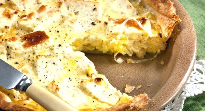 Галета с козьим сыром