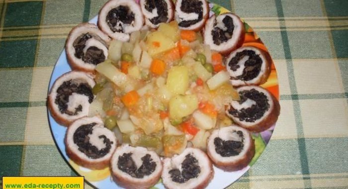 Рулет из филе