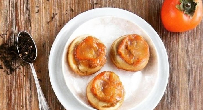 Маффины с хурмой