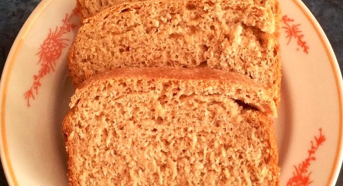 Хлеб по Дюкану в микроволновке