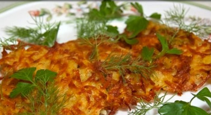 Оладьи из картофеля