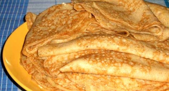 Блины дрожжевые ржаные