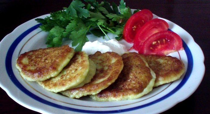 Блинчики из кабачков