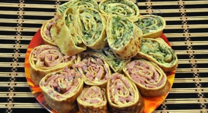 Сырный рулет Нежный