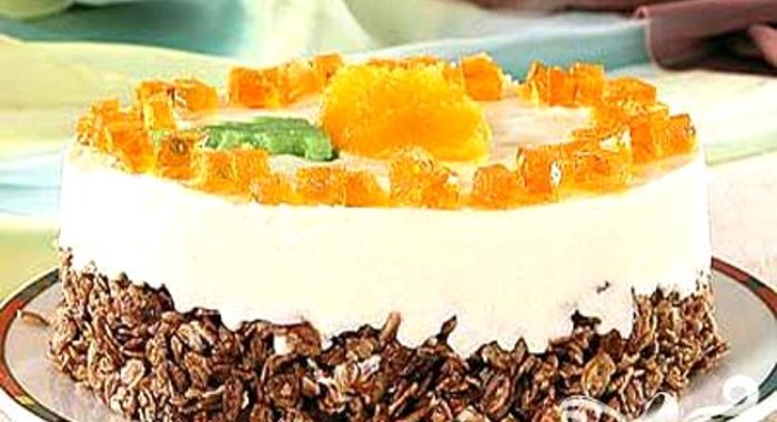 Мандариновый торт