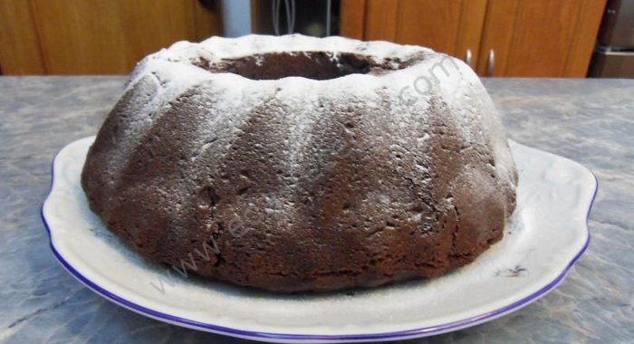 Кекс с начинкой