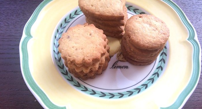 Печенье с грецким орехом