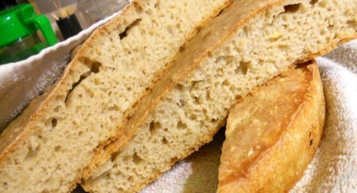 Ржаная чиабатта