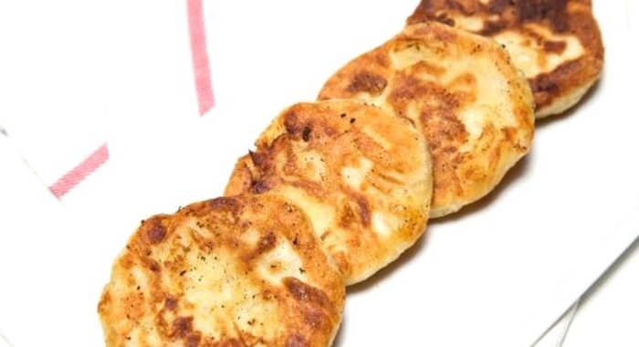 Бездрожжевые жареные пирожки с картошкой