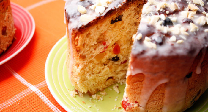 Миндальный кулич