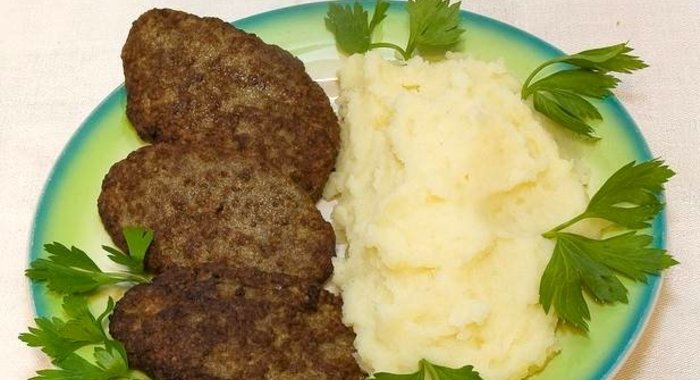 Оладьи из печени