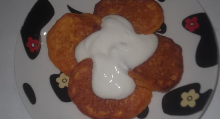 Тыквенные оладьи