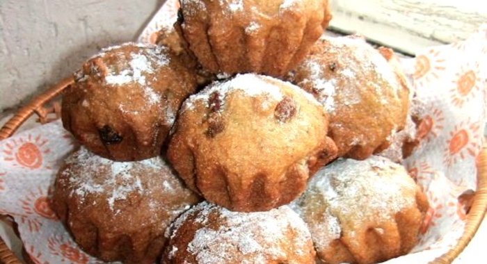 Нежные кексы с вареньем и маком