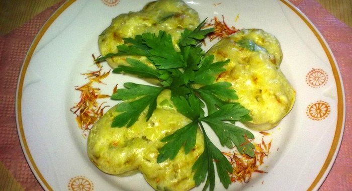 Кексы шафранные