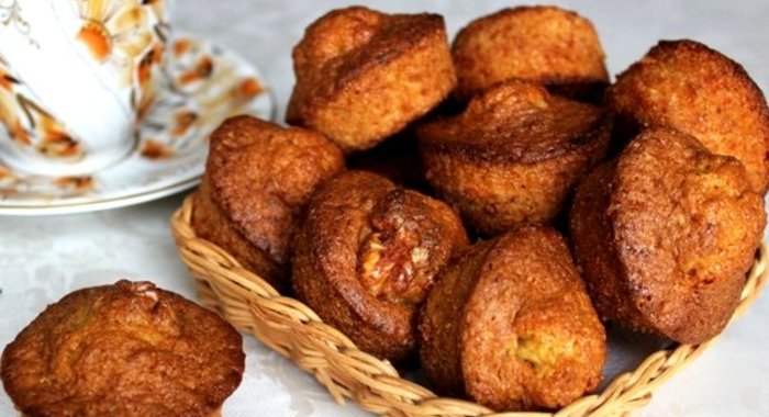 Морковные кексики