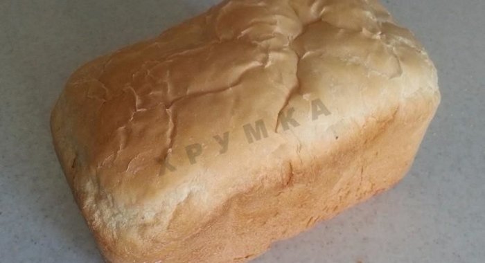 Белый хлеб в хлебопечке