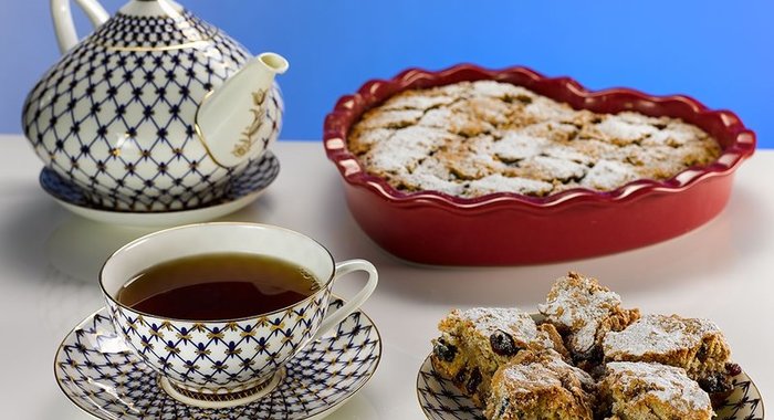 Кекс Мазурка с сухофруктами и орехами