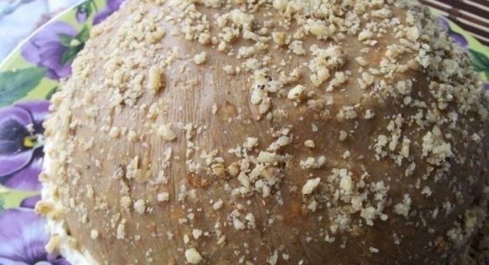 Торт без выпечки быстрый