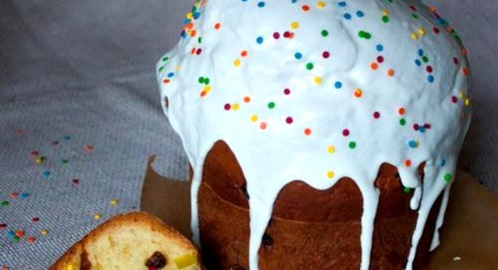 Кулич с шафраном