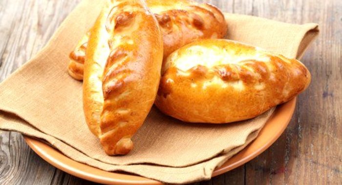 Пирожки с рикоттой и грибами