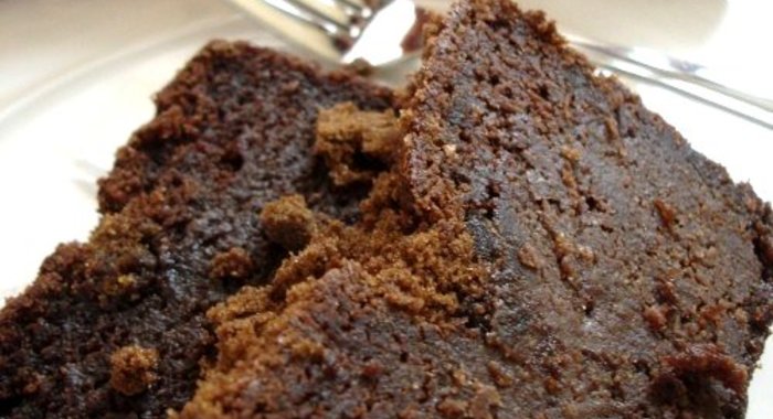 Шоколадный кекс с апельсиновой цедрой