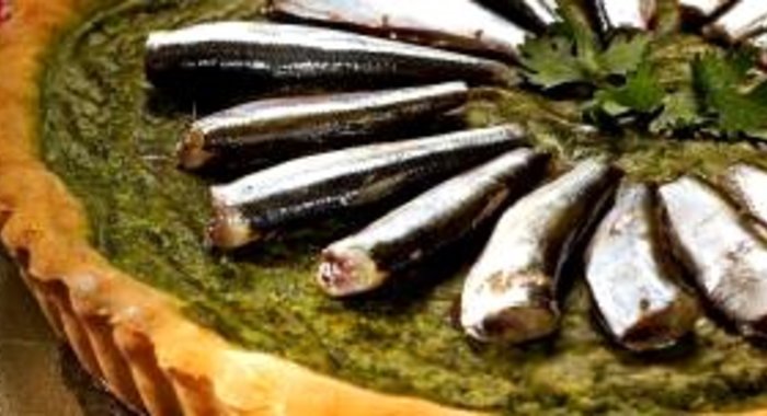 Киш со шпинатом