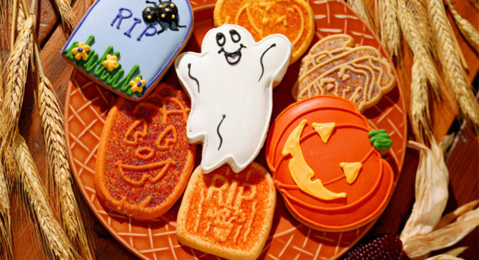 Песочные привидения и тыквы в глазури