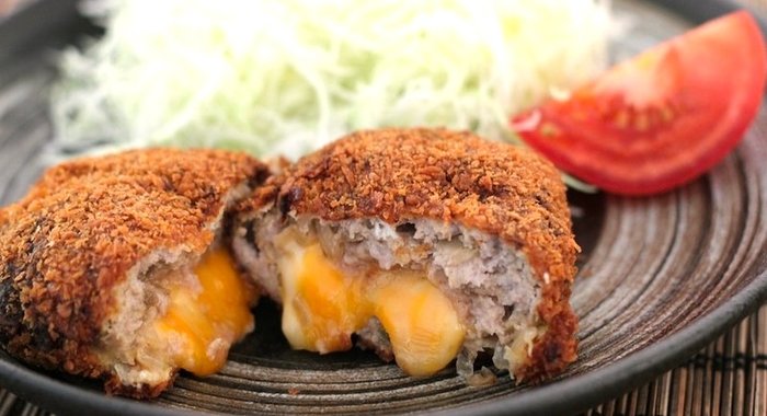 Японские котлеты с сыром