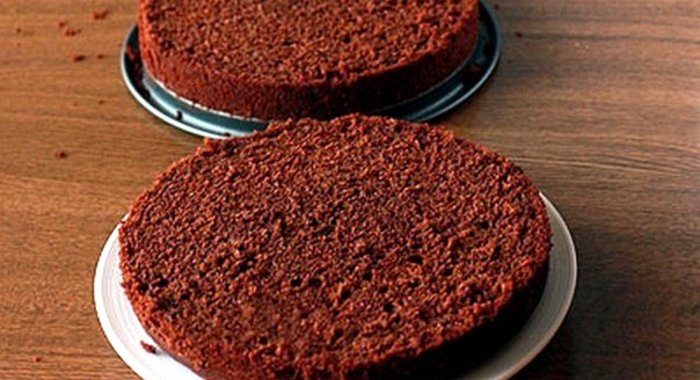 Бисквит с какао