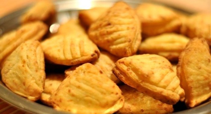 Ракушки из творожного теста