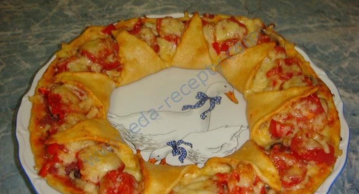 Королевская пицца