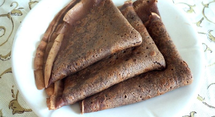 Шоколадные блинчики