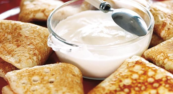 Блины красные на опаре