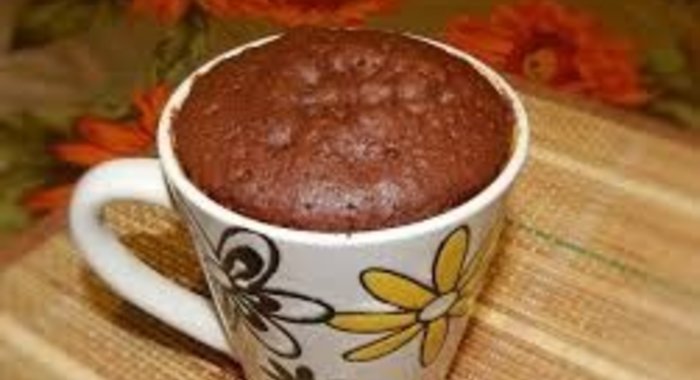 Кекс в чашке за 5 минут