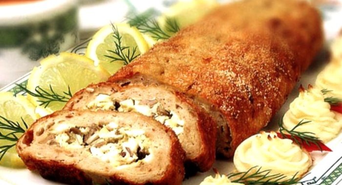 Котлеты с начинкой из яйца