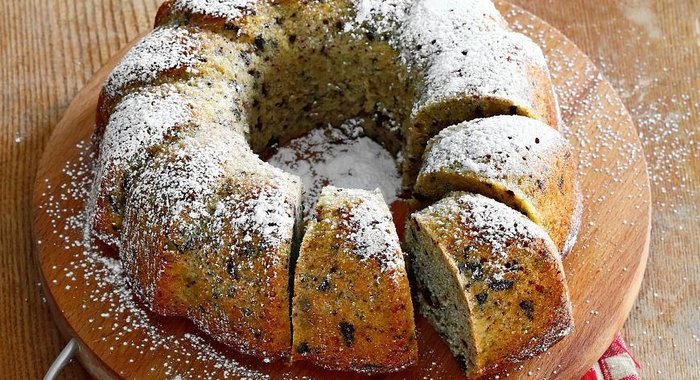 Кекс с цукини и шоколадом