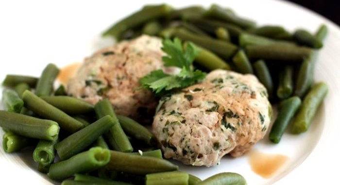 Паровые котлеты из индейки