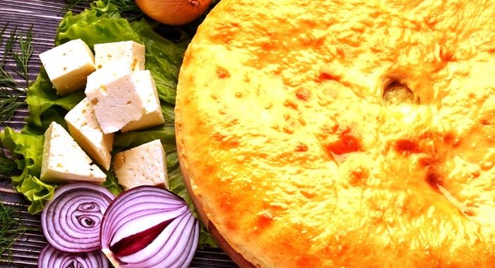Осетинский пирог с курицей