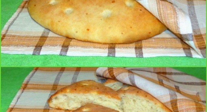 Фокачча с луком