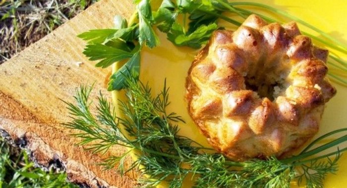 Нутовые кексы с кабачком