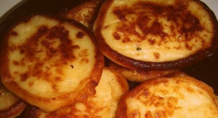 Оладьи из пюре картофельного