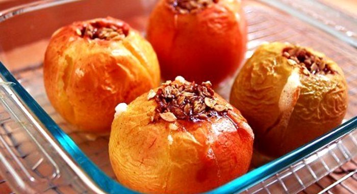 Запеченные яблоки