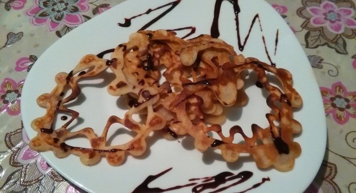 Ажурные блинчики
