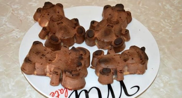 Мини-пироги Шоколадные мишки