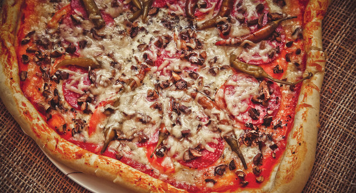 Домашняя пицца за 15 минут