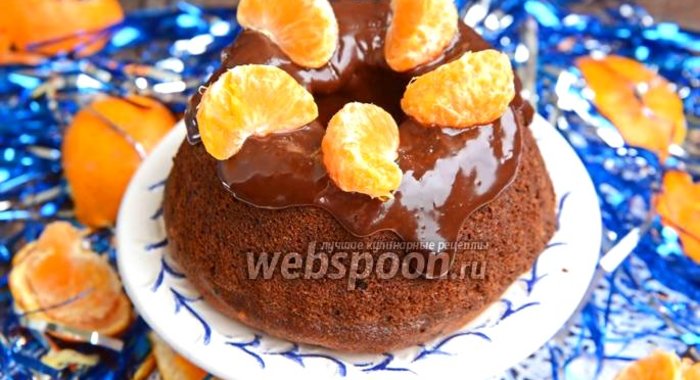 Тыквенный кекс с мандаринами