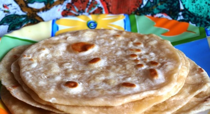 Чапати - простые индийские лепёшки