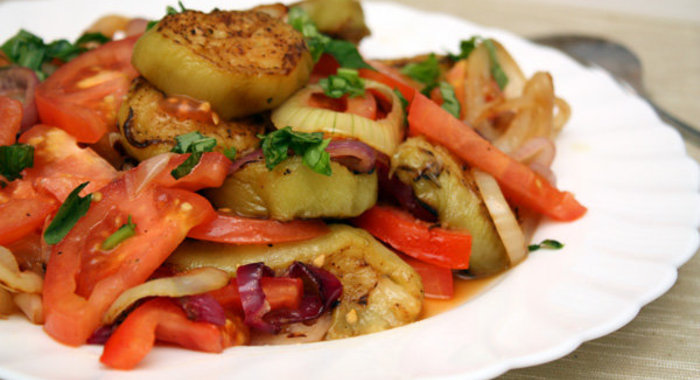 Салат из баклажанов