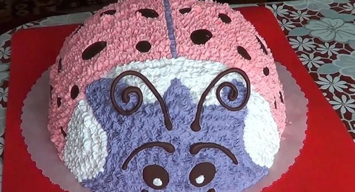 Торт Божья Коровка