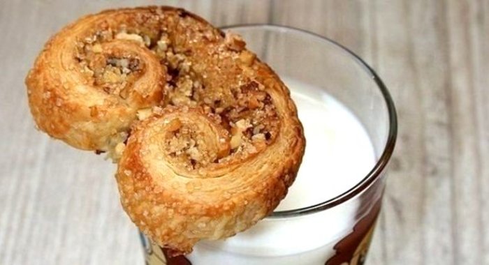 Печенье из слоеного теста